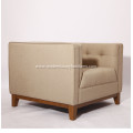 Atwood High Quality Premium Cashmere Armchair